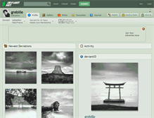 Tablet Screenshot of grebille.deviantart.com