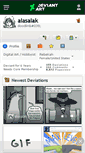 Mobile Screenshot of alasalak.deviantart.com