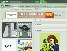 Tablet Screenshot of alasalak.deviantart.com