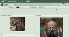 Desktop Screenshot of hokunin.deviantart.com