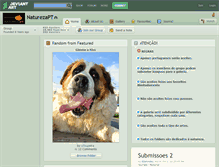 Tablet Screenshot of naturezapt.deviantart.com