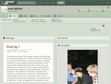 Tablet Screenshot of ever-faithful.deviantart.com