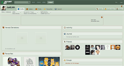 Desktop Screenshot of justlinh.deviantart.com