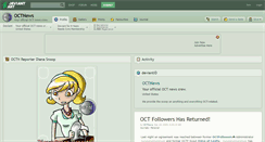 Desktop Screenshot of octnews.deviantart.com