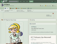 Tablet Screenshot of octnews.deviantart.com