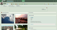 Desktop Screenshot of cintika.deviantart.com
