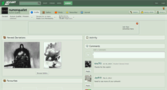 Desktop Screenshot of numonquallet.deviantart.com