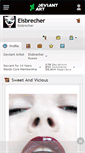 Mobile Screenshot of eisbrecher.deviantart.com