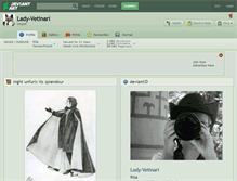 Tablet Screenshot of lady-vetinari.deviantart.com