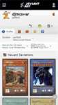 Mobile Screenshot of djmcswar.deviantart.com