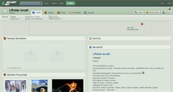 Desktop Screenshot of lifestar-arcan.deviantart.com