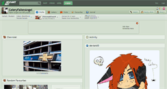Desktop Screenshot of celeryfallenangel.deviantart.com