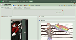 Desktop Screenshot of freelove08.deviantart.com
