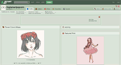 Desktop Screenshot of hopiamanipopcorn.deviantart.com