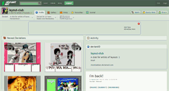 Desktop Screenshot of layout-club.deviantart.com