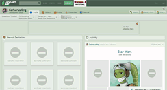 Desktop Screenshot of cerberusking.deviantart.com