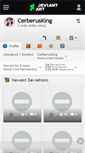 Mobile Screenshot of cerberusking.deviantart.com