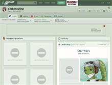 Tablet Screenshot of cerberusking.deviantart.com