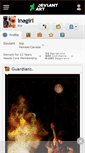 Mobile Screenshot of inagirl.deviantart.com
