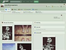 Tablet Screenshot of c-s-c-h-o-v-a-n-e-c.deviantart.com