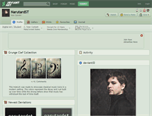 Tablet Screenshot of narutardst.deviantart.com