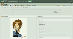 Desktop Screenshot of lenali.deviantart.com
