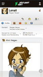 Mobile Screenshot of lenali.deviantart.com