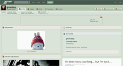 Desktop Screenshot of ghostddrp.deviantart.com