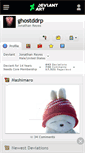 Mobile Screenshot of ghostddrp.deviantart.com