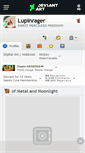 Mobile Screenshot of lupinrager.deviantart.com