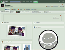 Tablet Screenshot of nicorasu.deviantart.com