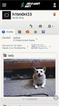 Mobile Screenshot of h1tm0nl33.deviantart.com