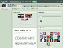 Tablet Screenshot of geek-nails.deviantart.com