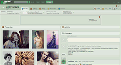 Desktop Screenshot of emilyvonjane.deviantart.com