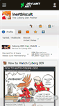 Mobile Screenshot of inertbiscuit.deviantart.com