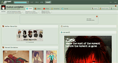 Desktop Screenshot of musical-conniption.deviantart.com