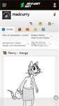 Mobile Screenshot of madcurry.deviantart.com