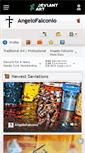 Mobile Screenshot of angelofalconio.deviantart.com