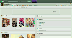 Desktop Screenshot of mintoldking.deviantart.com