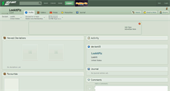Desktop Screenshot of lookitplz.deviantart.com