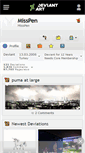 Mobile Screenshot of misspen.deviantart.com