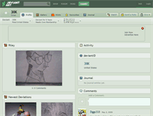 Tablet Screenshot of 3iik.deviantart.com