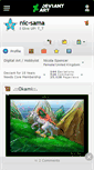 Mobile Screenshot of nic-sama.deviantart.com