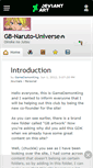 Mobile Screenshot of gb-naruto-universe.deviantart.com