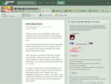 Tablet Screenshot of gb-naruto-universe.deviantart.com