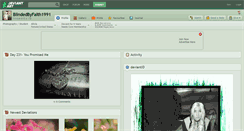 Desktop Screenshot of blindedbyfaith1991.deviantart.com