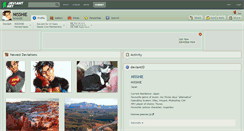 Desktop Screenshot of nisshie.deviantart.com