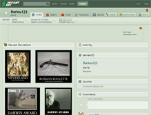 Tablet Screenshot of florinu123.deviantart.com