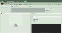 Desktop Screenshot of furry-geek.deviantart.com