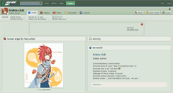 Desktop Screenshot of kratos-club.deviantart.com